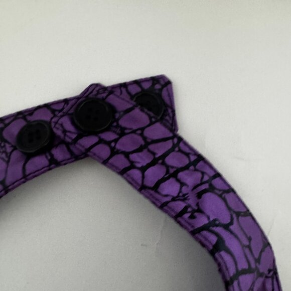 DC Comics The Joker Lace up Halter Top Small Purple Green Corset Costume Cosplay - Picture 8 of 12